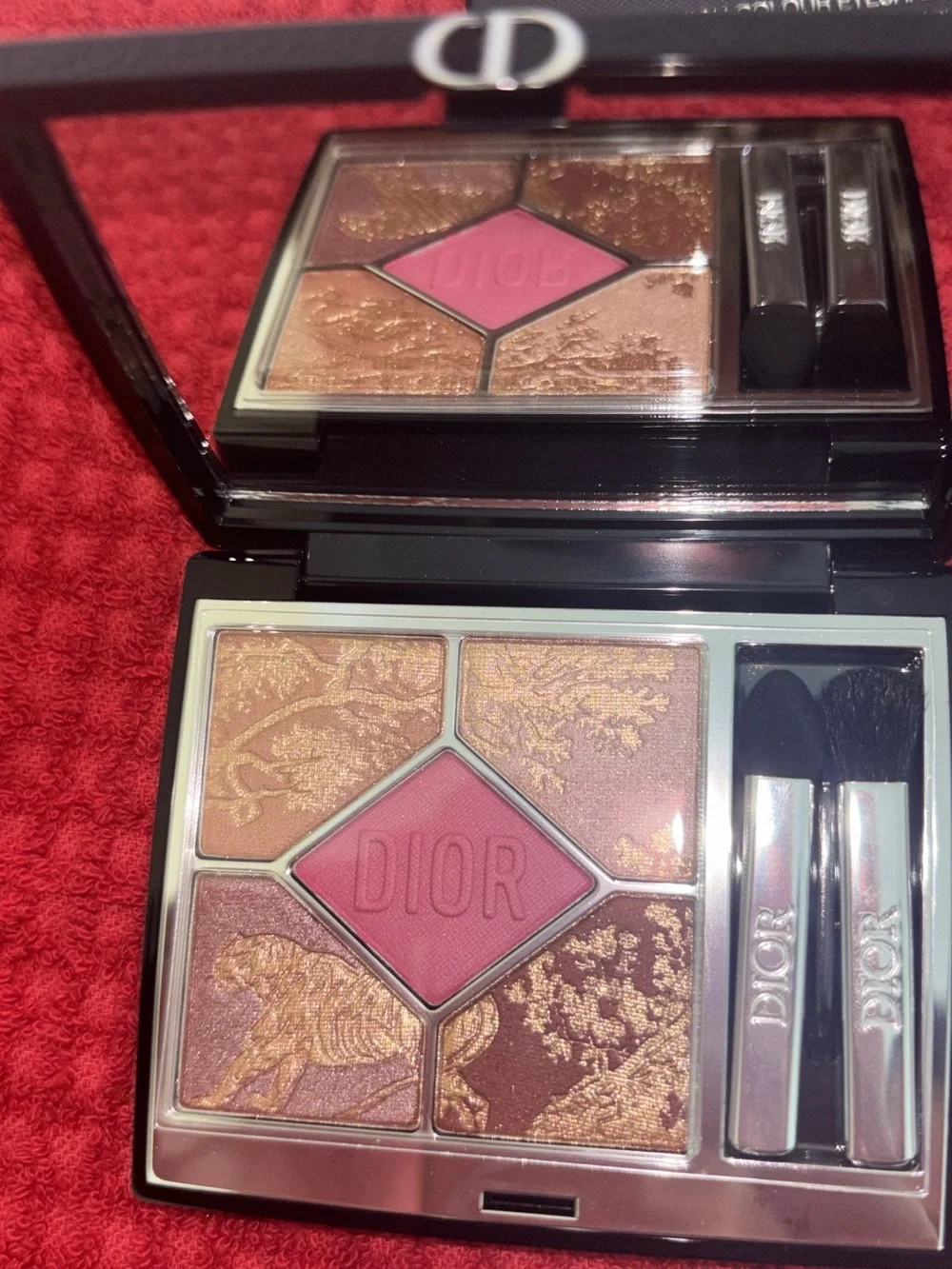 Dior Diorshow 5 Couleurs Eyeshadow Palette — Pink and Gold Tones Limited Edition